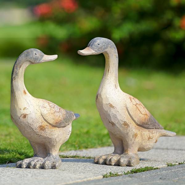 Darling Duck Pair Garden Sculp By SPI Home