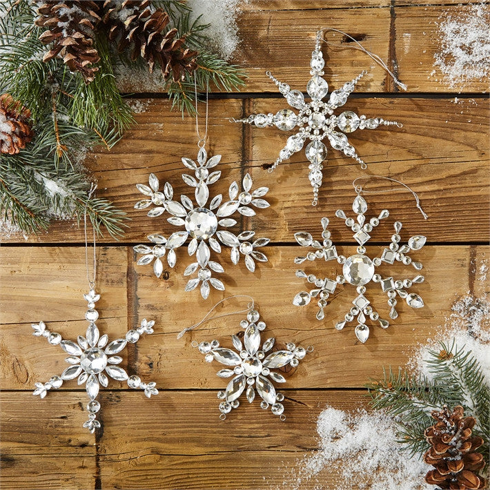 Carved Wood Snowflake Ornament - TMORA Shop