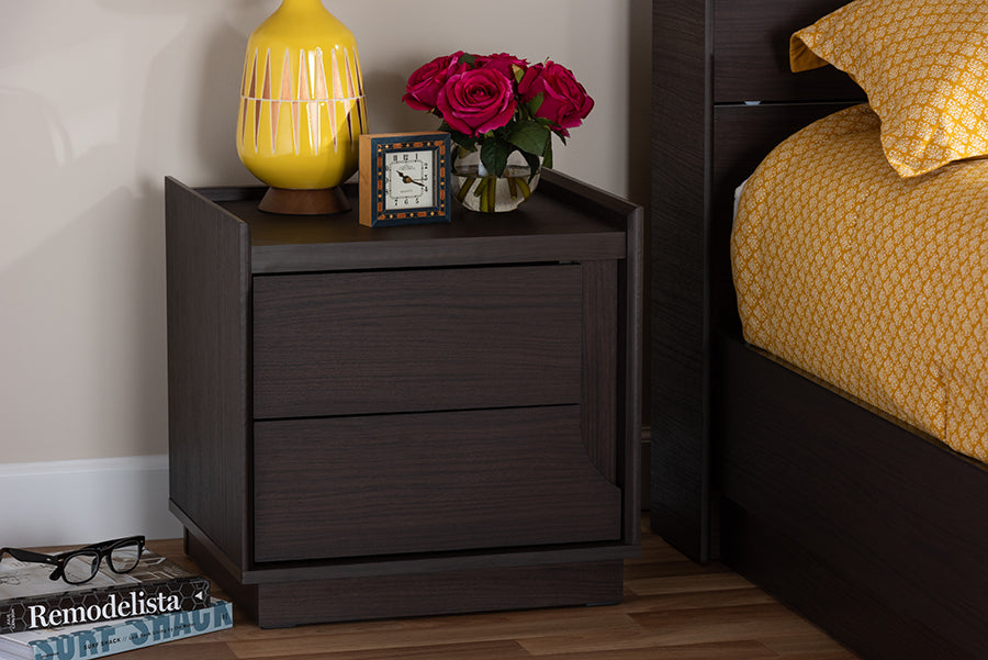 Baxton studio swanson store nightstand