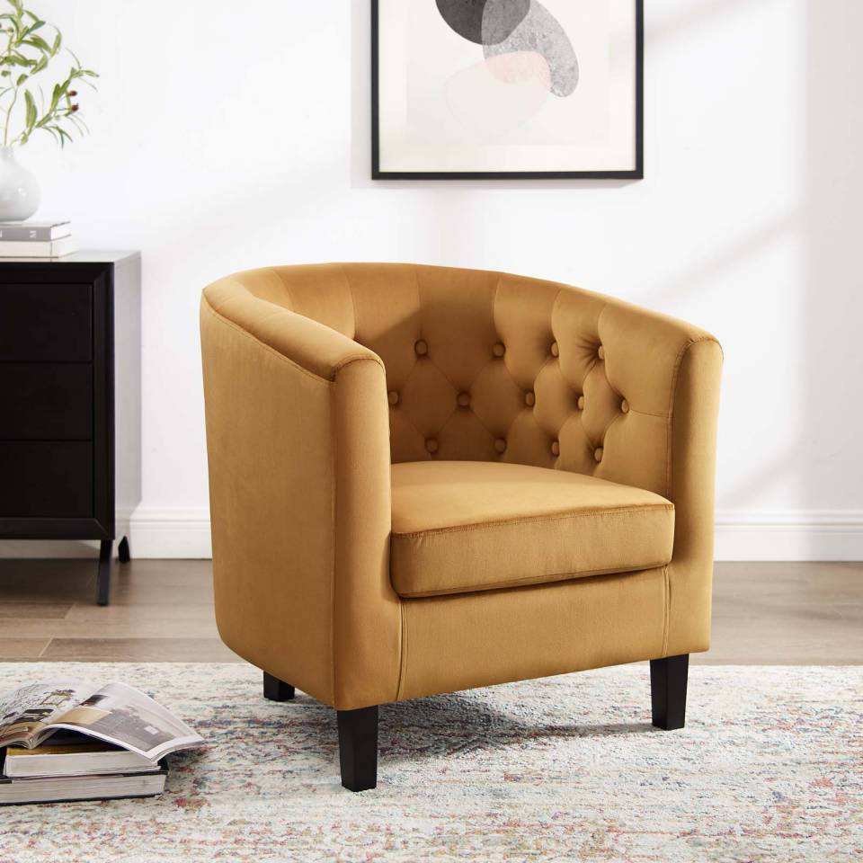 Modway prospect velvet deals armchair