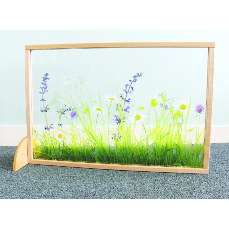 Whitney Brothers Nature View Acrylic Back Cabinet 24H