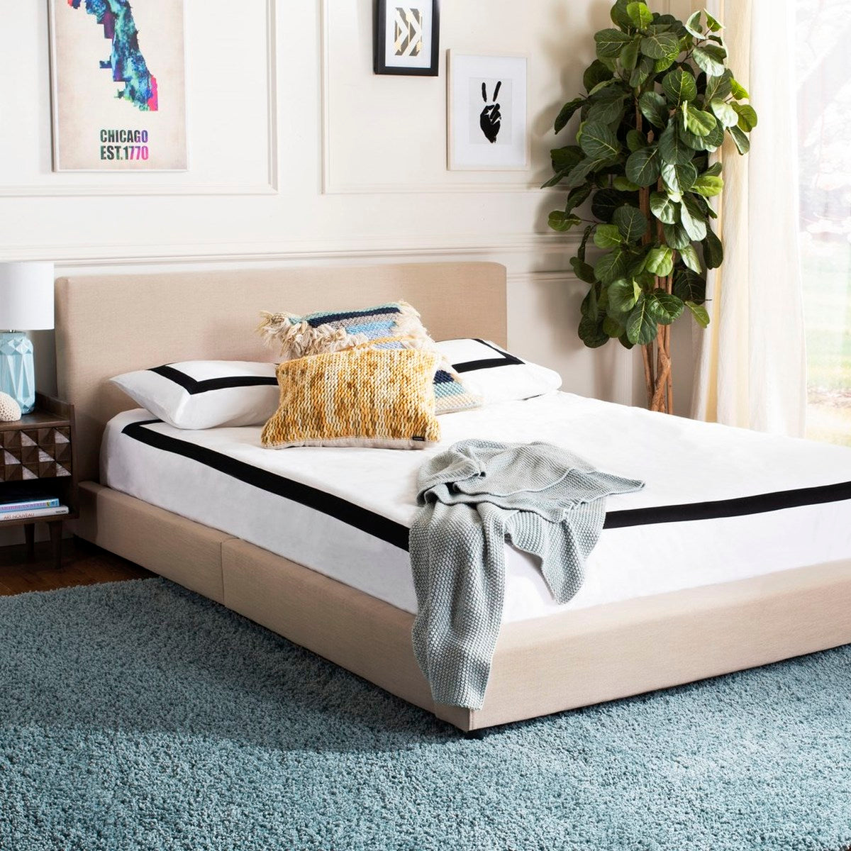 Safavieh deals blanchett bed