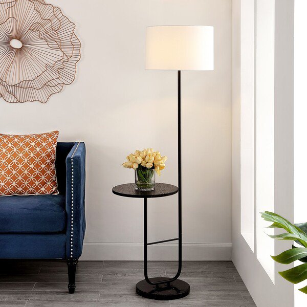 Safavieh Admir Floor Lamp - Black