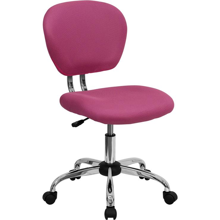 Hot pink office online chair