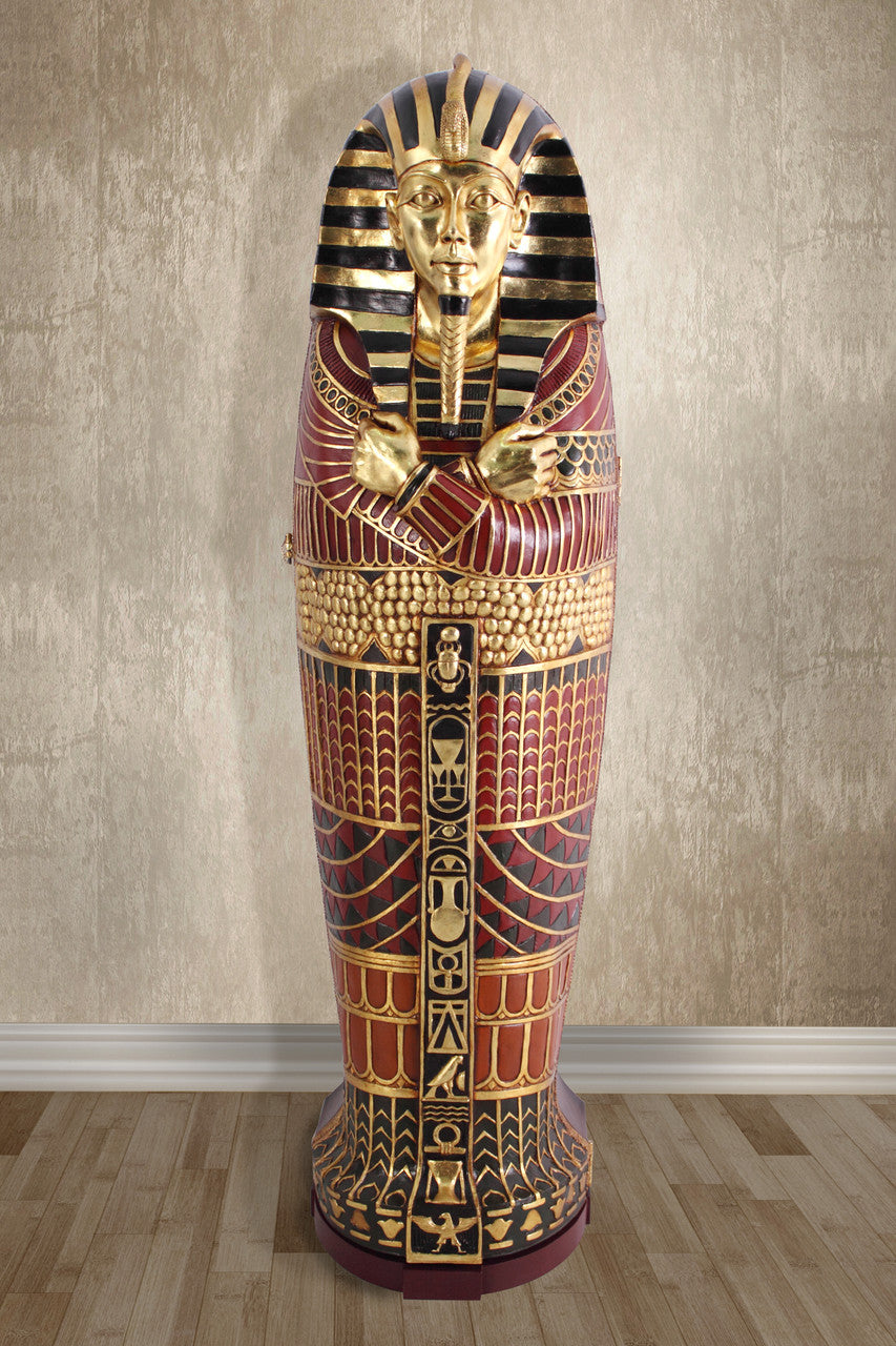 Egyptian Sarcophagus Cabinet | Sculptures | Modishstore - 1