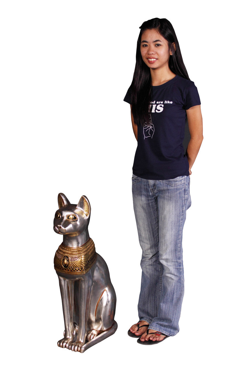 Egyptian Cat Goddess Statue | Sculptures | Modishstore - 3