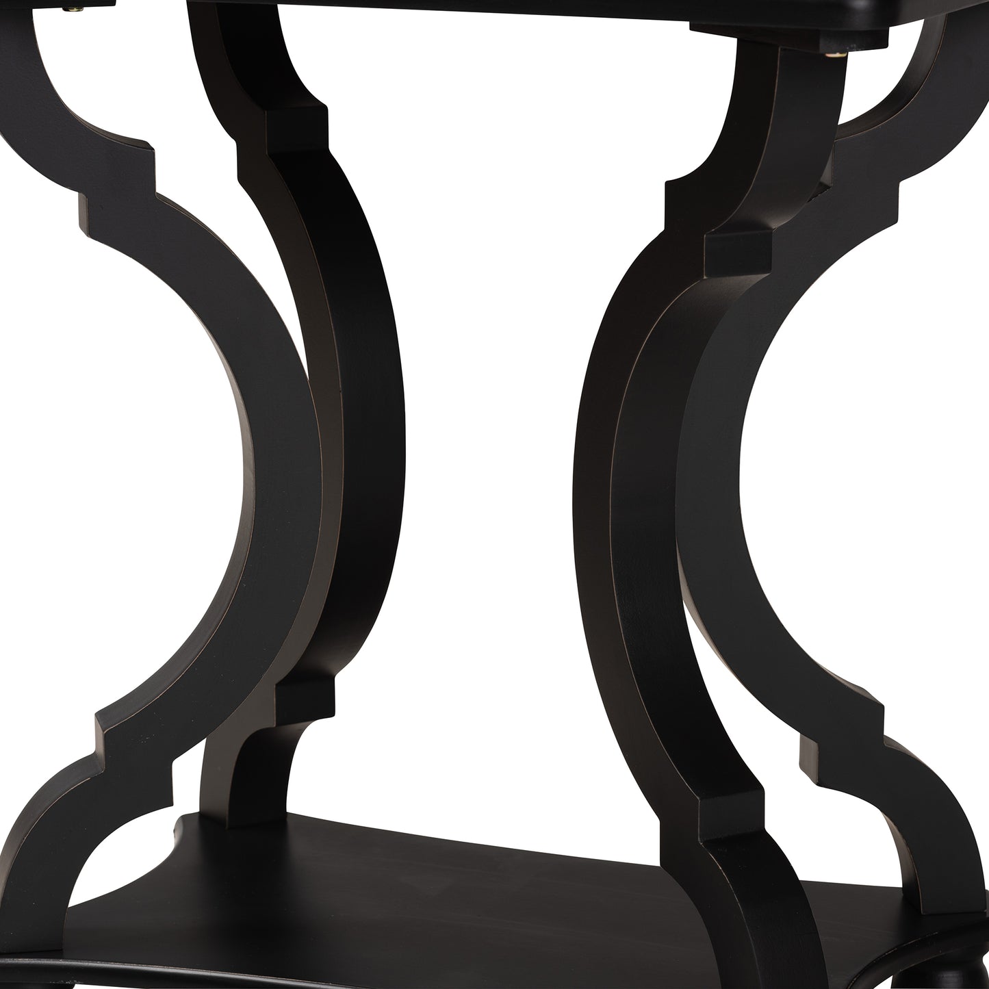 Baxton Studio Cianna Classic and Traditional Black Wood End Table | End Tables | Modishstore - 7