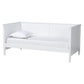 Baxton Studio Viva Classic and Traditional White Finished Wood Twin Size Daybed | Daybeds | Modishstore - 2