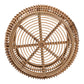 Baxton Studio bali & pari Aliane Modern Bohemian Natural Brown Antique Rattan Coffee Table | Coffee Tables | Modishstore - 4