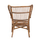 Baxton Studio bali & pari Lamaria Modern Bohmenian Natural Brown Antique Rattan Armchair | Armchairs | Modishstore - 7