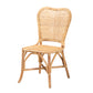 Baxton Studio bali & pari Irene Modern Bohemian Natural Rattan Dining Chair | Dining Chairs | Modishstore - 2