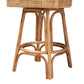 Baxton Studio bali & pari Bella Modern Bohemian Natural Brown Rattan Bar Stool | Bar Stools | Modishstore - 7