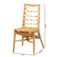 Baxton Studio bali & pari Lisbon Modern Bohemian Natural Rattan Dining Chair | Dining Chairs | Modishstore - 10