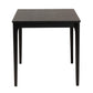 Baxton Studio Sherwin Mid-Century Modern Black Finished Wood Dining Table | Dining Tables | Modishstore - 4