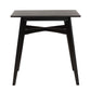 Baxton Studio Leena Mid-Century Modern Black Finished Wood Counter Height Pub Table | Bar Tables | Modishstore - 3