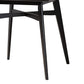 Baxton Studio Leena Mid-Century Modern Black Finished Wood Counter Height Pub Table | Bar Tables | Modishstore - 4