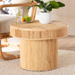 Baxton Studio bali & pari Iryna Modern Bohemian Natural Rattan End Table | End Tables | Modishstore