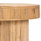 Baxton Studio bali & pari Iryna Modern Bohemian Natural Rattan Console Table | Console Tables | Modishstore - 7