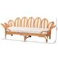 Baxton Studio bali & pari Loften Bohemian Light Honey Rattan Daybed | Daybeds | Modishstore - 3