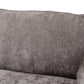 Baxton Studio Holton Modern Grey Fabric Sofa | Sofas | Modishstore - 8