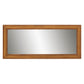 Baxton Studio Rowanne Mid-Century Modern Walnut Brown Rubberwood and Rattan Frame Wall Mirror | Mirrors | Modishstore - 3