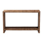 Baxton Studio bali & pari Liza Bohemian Natural Seagrass Console Table | Console Tables | Modishstore - 4