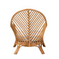 Baxton Studio bali & pari Lisabon Bohemian Light Honey Rattan Arm Chair | Armchairs | Modishstore - 7