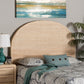 Baxton Studio bali & pari Lanica Japandi Sun Bleached Rattan King Size Standalone Headboard | Headboards | Modishstore