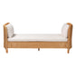 Baxton Studio bali & pari Diva Bohemian Light Honey Rattan Daybed | Daybeds | Modishstore - 4