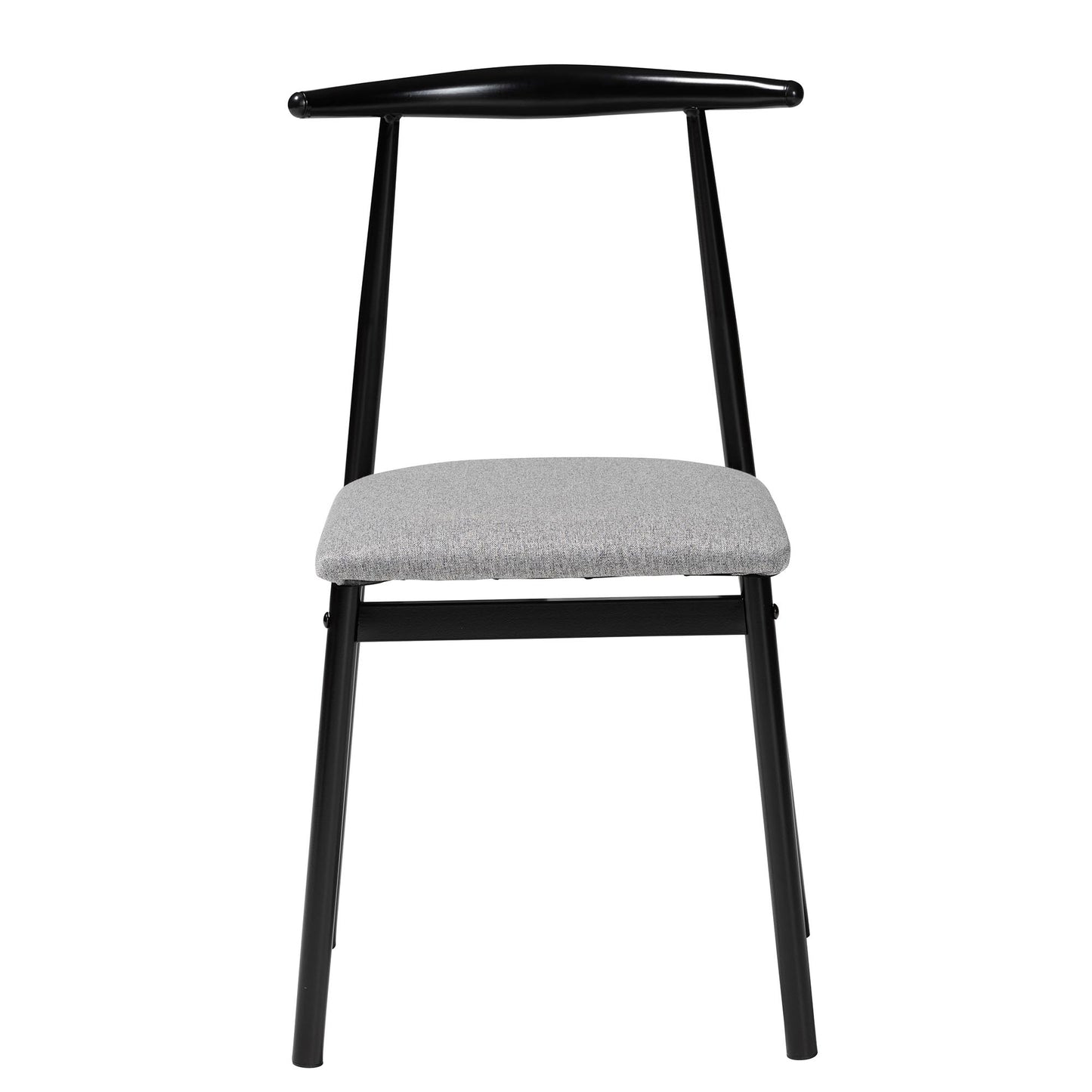 Baxton Studio Arnold Modern Industrial Beige Fabric and Metal Dining Chair | Dining Chairs | Modishstore - 18