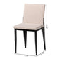 Baxton Studio Bishop Industrial Beige Fabric and Metal Dining Chair | Dining Chairs | Modishstore - 4