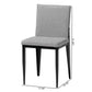 Baxton Studio Bishop Industrial Beige Fabric and Metal Dining Chair | Dining Chairs | Modishstore - 15