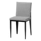 Baxton Studio Bishop Industrial Beige Fabric and Metal Dining Chair | Dining Chairs | Modishstore - 17