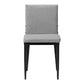 Baxton Studio Bishop Industrial Beige Fabric and Metal Dining Chair | Dining Chairs | Modishstore - 18