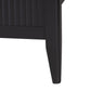 Baxton Studio Primrose Mid-Century Black Fluted Wood Queen Size Platform Bed | Beds | Modishstore - 9