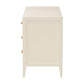 Baxton Studio Primrose Mid-Century Ivory Fluted Wood 6-Drawer Dresser | Dressers | Modishstore - 7