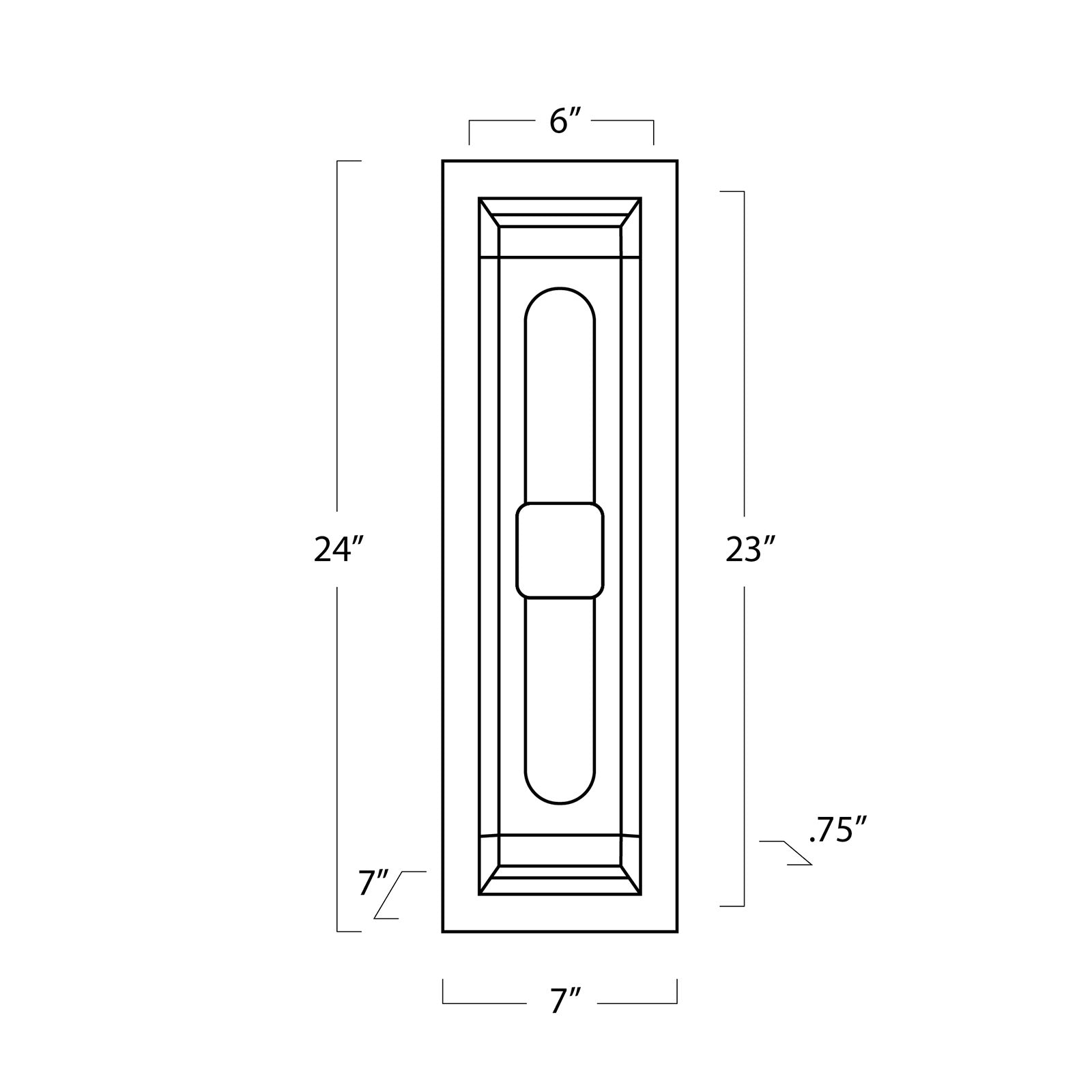 Montecito Up-Down Outdoor Sconce By Regina Andrew | Sconces | Modishstore - 5