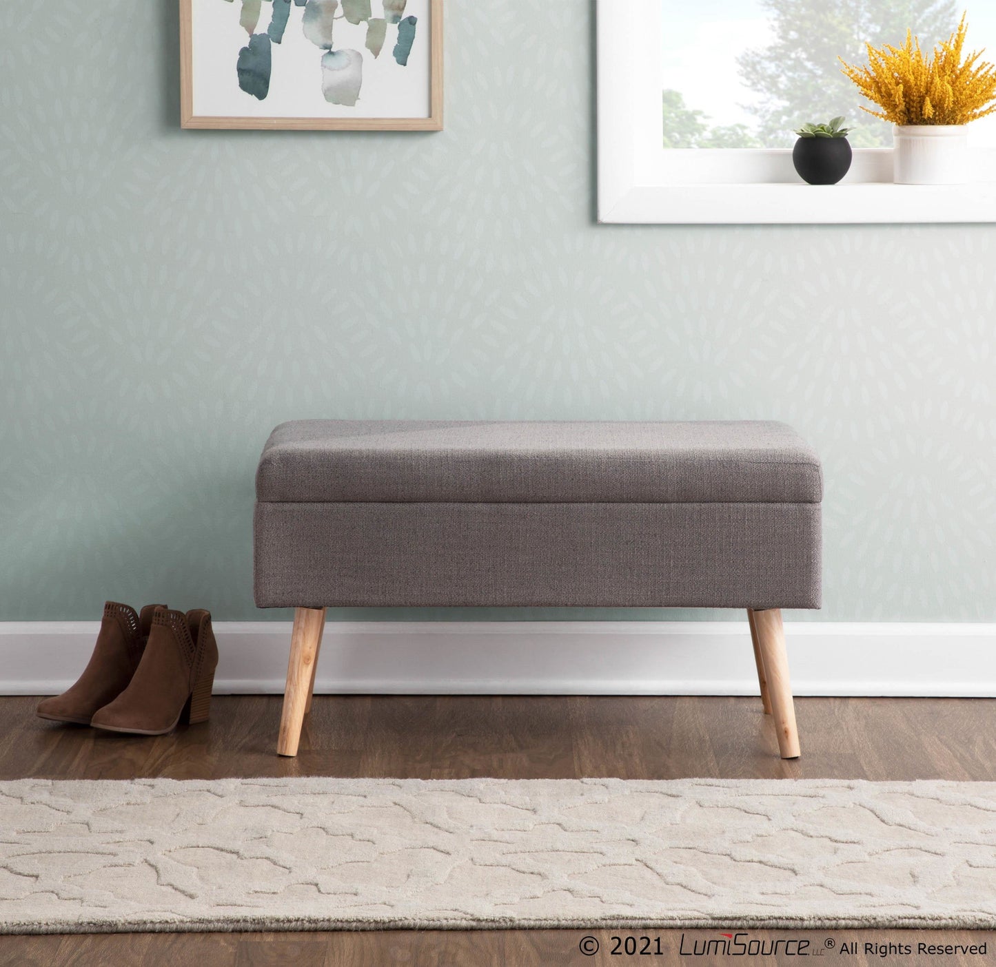 Storage Bench By LumiSource - BC-STORAGE NAGY | Benches | Modishstore - 4