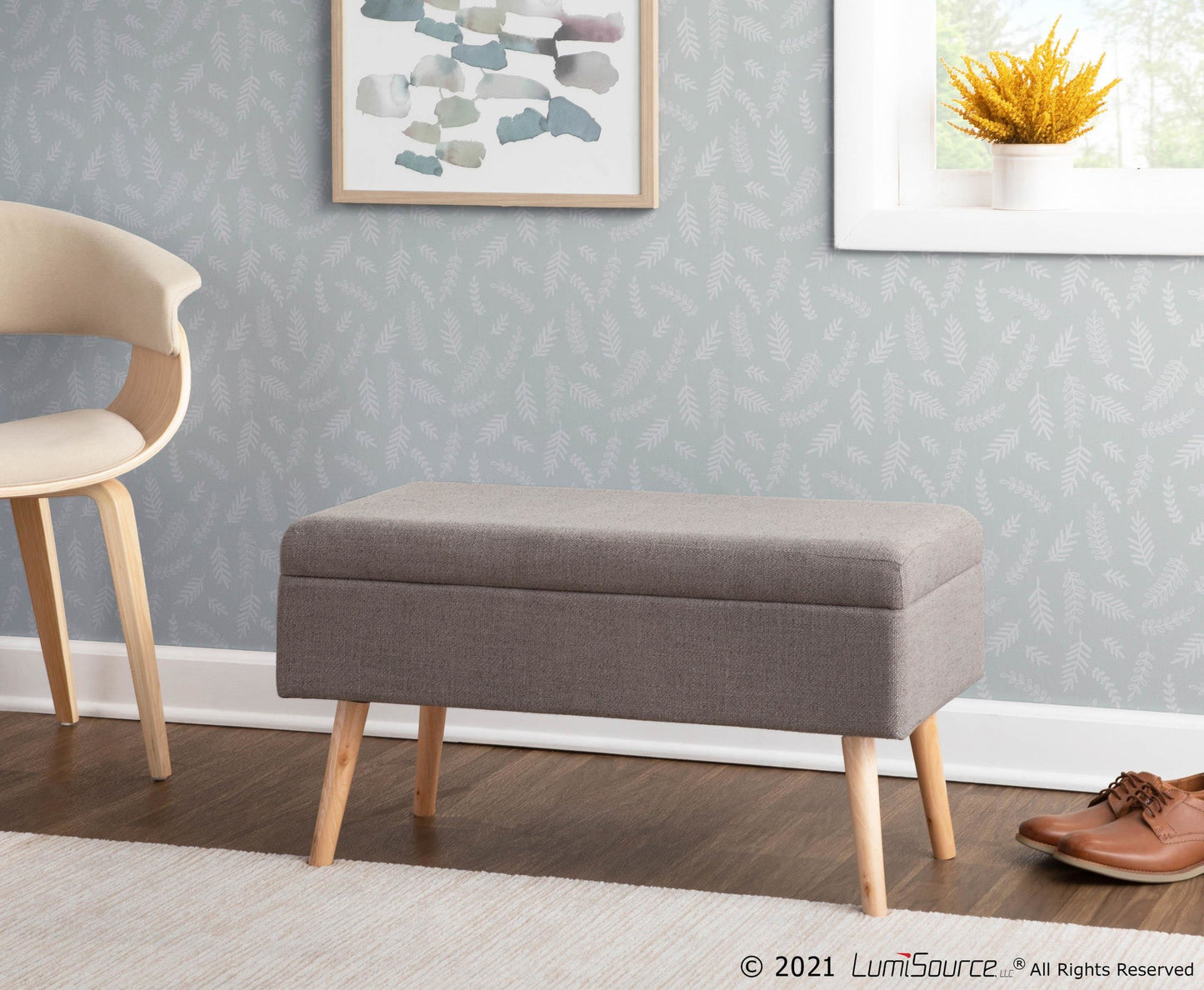 Storage Bench By LumiSource - BC-STORAGE NAGY | Benches | Modishstore - 2