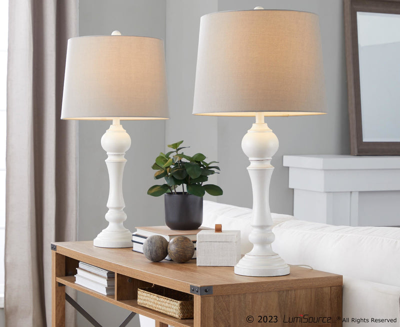 Winston 32" Poly Table Lamp - Set of 2 By LumiSource - GTP32-WNSTN GYNA2 | Table Lamps | Modishstore - 9