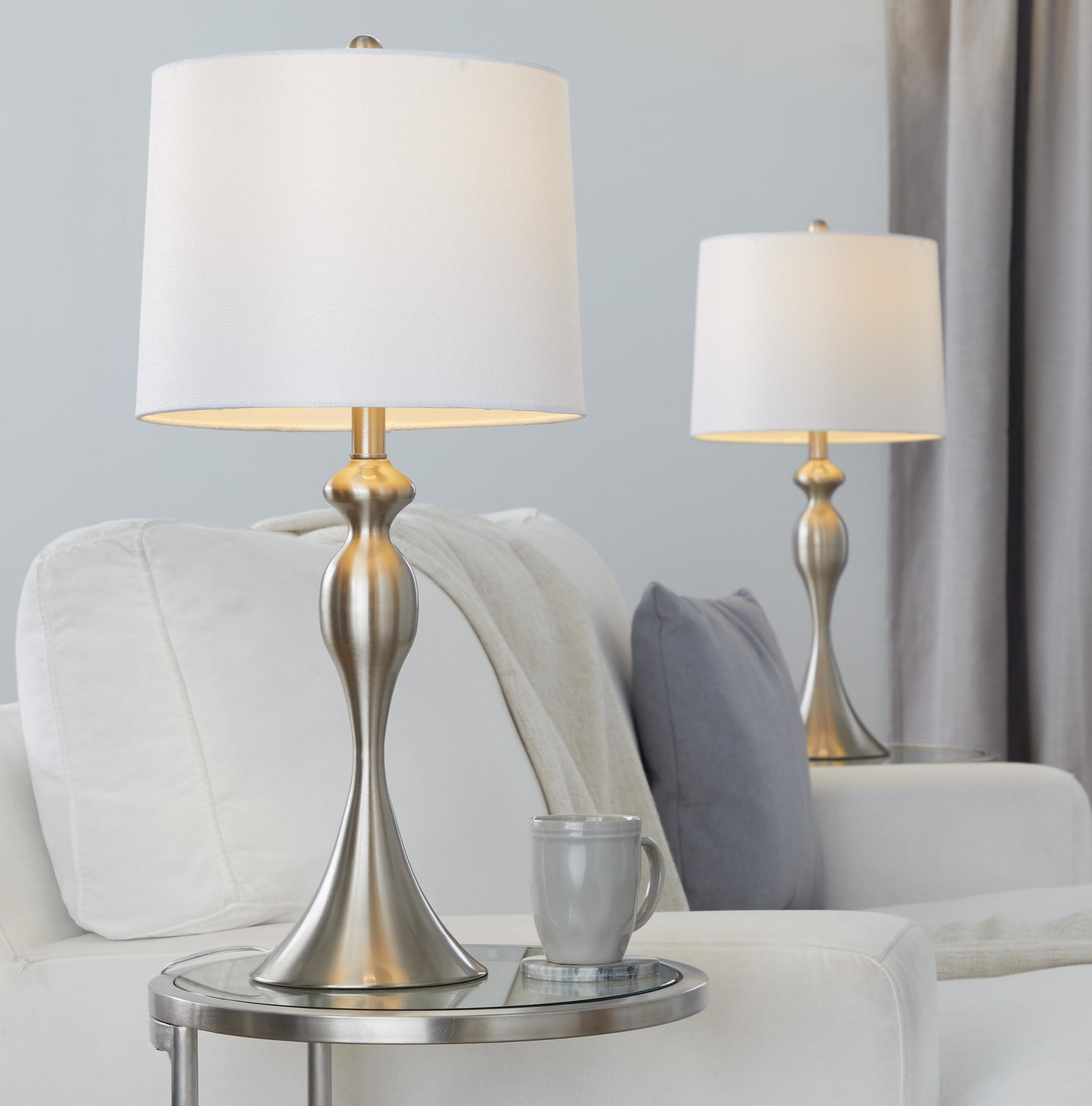 Ashland 27" Metal Table Lamp - Set of 2 By LumiSource - GTS27-ASHLND BNIGY2 | Table Lamps | Modishstore - 23