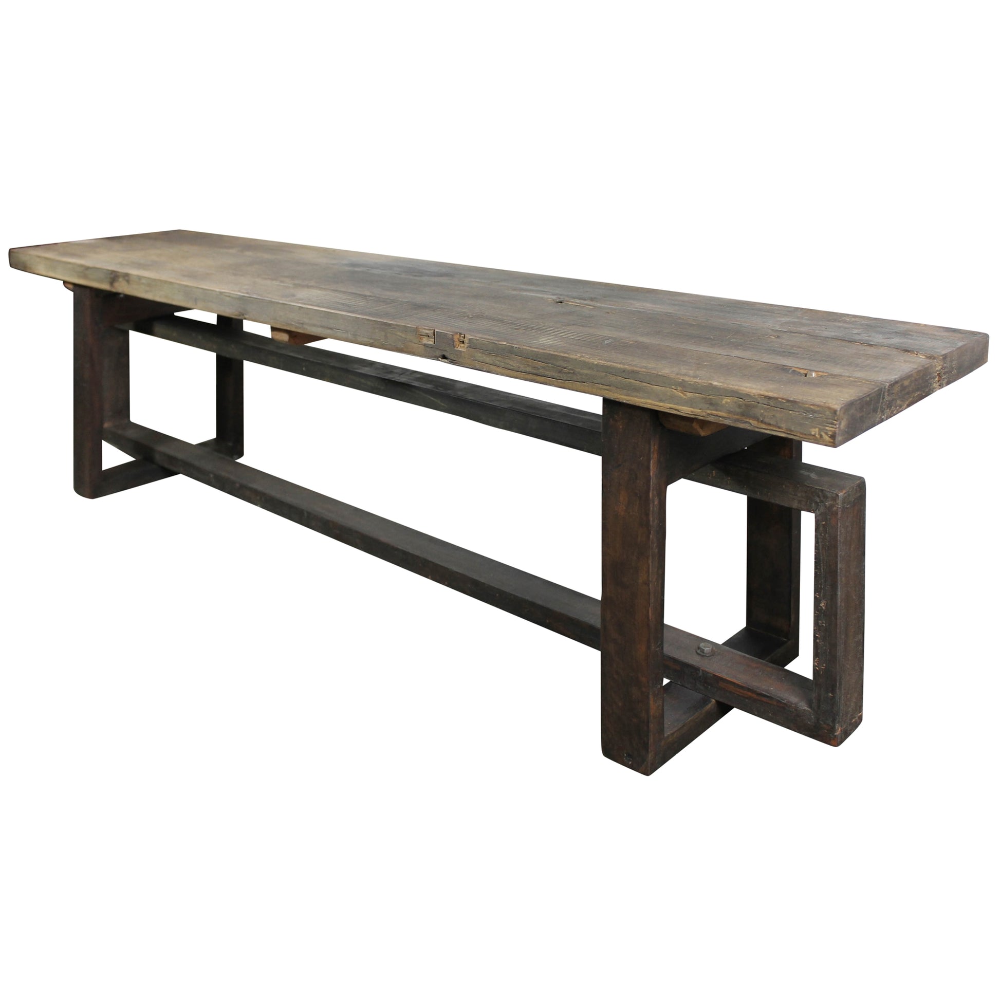 Capital Bench, Reclaimed Wood By HomArt | Benches | Modishstore - 2