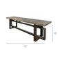 Capital Bench, Reclaimed Wood By HomArt | Benches | Modishstore - 3