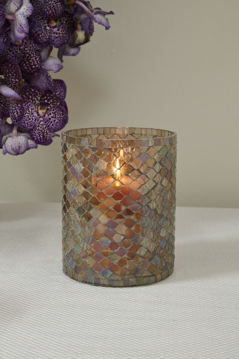 Sabina Votive 6.5"x 8" By Accent Decor | Candle Holders | Modishstore - 1