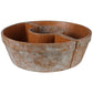 Tresco Rustic Half Round Planter, Cement Set Of 4 By HomArt | Planters, Troughs & Cachepots | Modishstore - 4