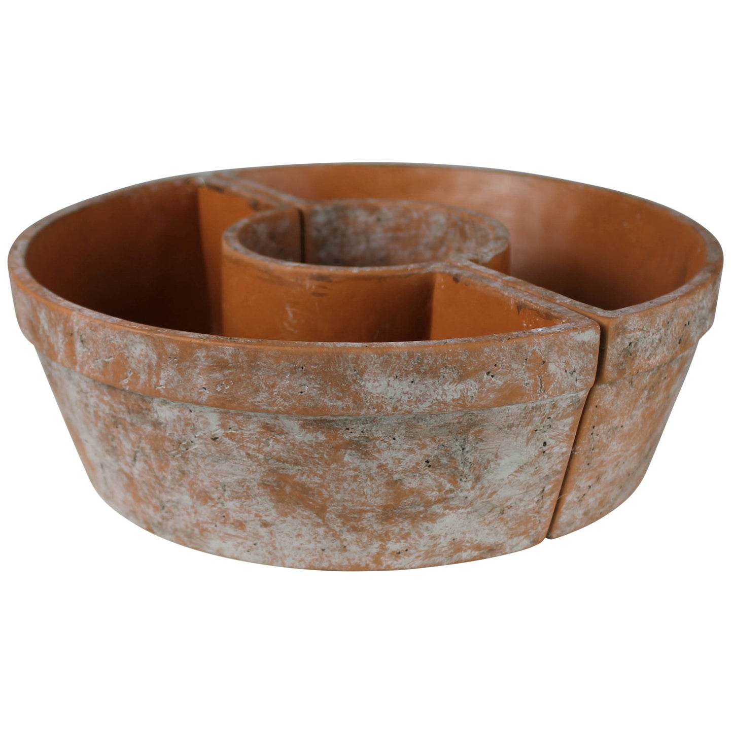 Tresco Rustic Half Round Planter, Cement Set Of 4 By HomArt | Planters, Troughs & Cachepots | Modishstore - 4