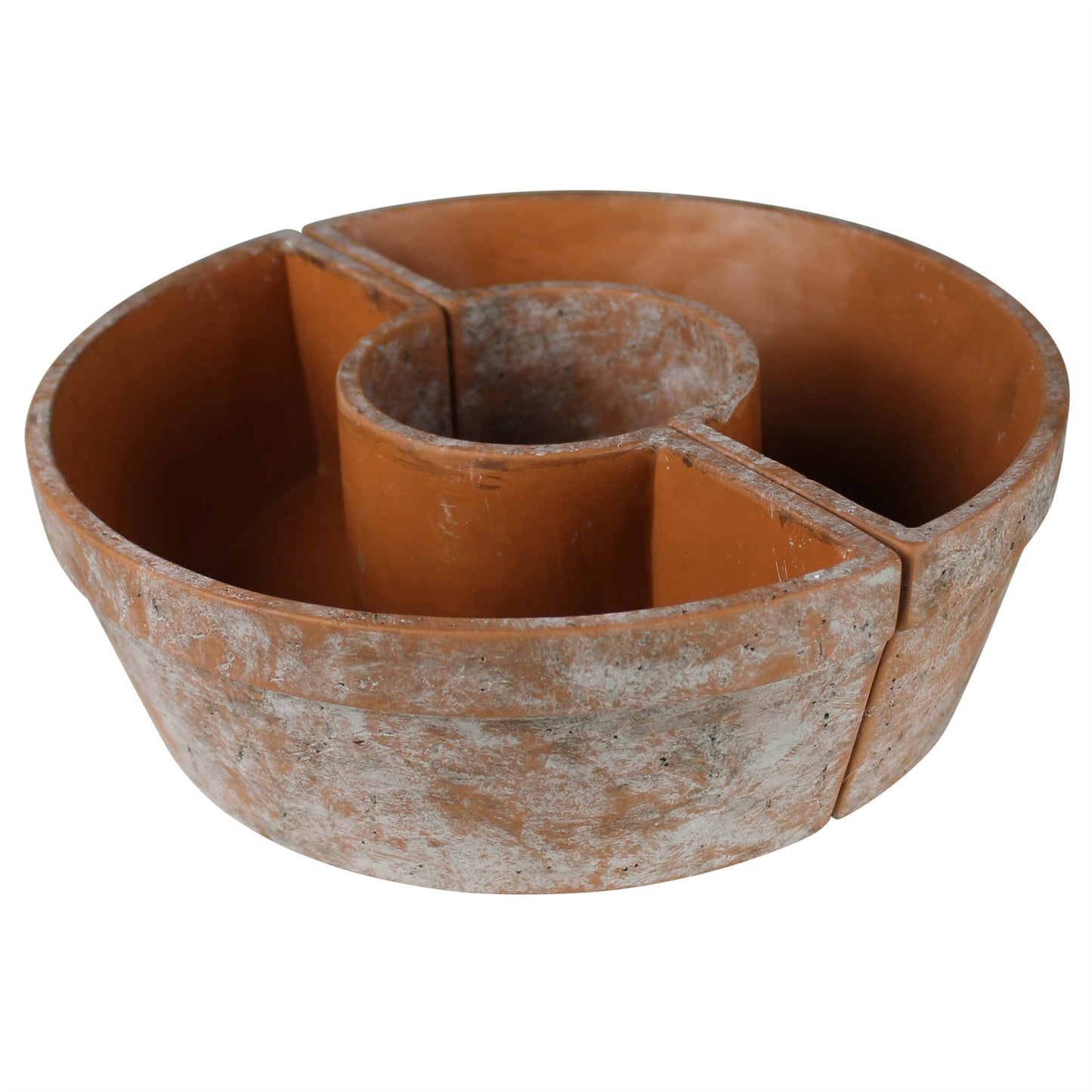 Tresco Rustic Half Round Planter, Cement Set Of 4 By HomArt | Planters, Troughs & Cachepots | Modishstore - 6