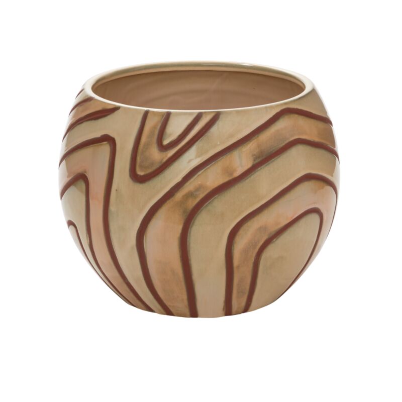 Mollino Pot 10.75"x 8.5" By Accent Decor | Planters, Troughs & Cachepots | Modishstore - 3