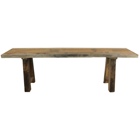 Davis Bench, Reclaimed Wood By HomArt | Benches | Modishstore - 1