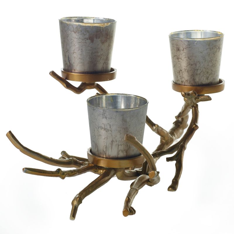 Wildwood Candle Holder By Accent Decor | Candle Holders | Modishstore - 5